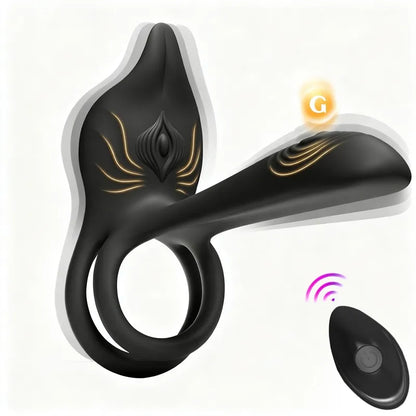🎁Juxek™ Enchanted Girl Luxe Smart Vibrating Ring – App-Controlled Pleasure for Couples 💫