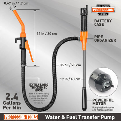 🚀 3.2GPM Automatic Fuel Transfer Pump–50% OFF Today 🔥