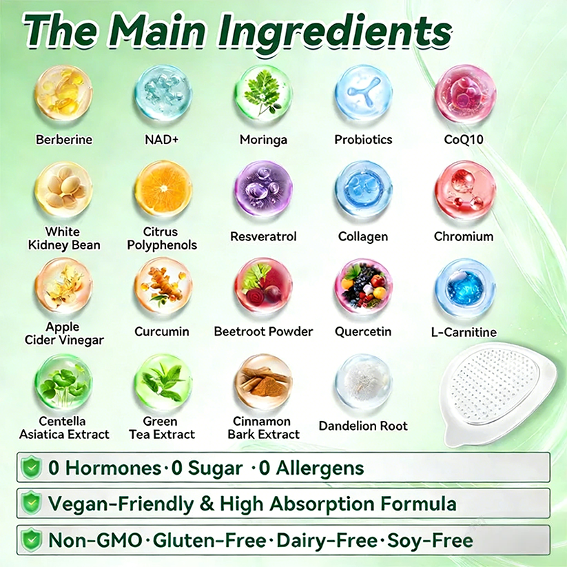 Purekin 10-in-1 Nano Microneedle Patch  One Patch a Day · Easy Metabolic Support