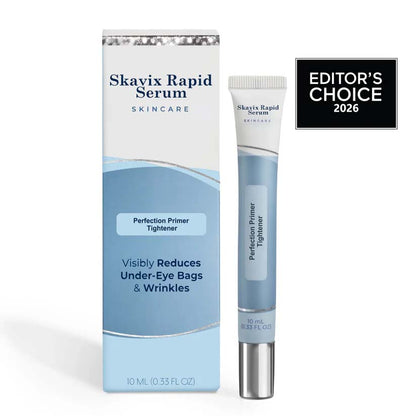 Instant Eye Firming Serum - Instantly Visibly Reduces Under-Eye Bags, Wrinkles, Dark Circles, Fine Lines, and Crow's Feet. Anti-Aging and Anti-Wrinkle Treatment for Full Face Size Tube.