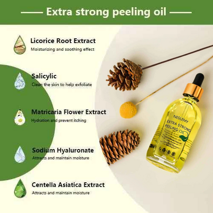NESLEMY™Yellow Peeling Oil: Gentle Body Hyperpigmentation Treatment | Fade Dark Spots in 2 Weeks