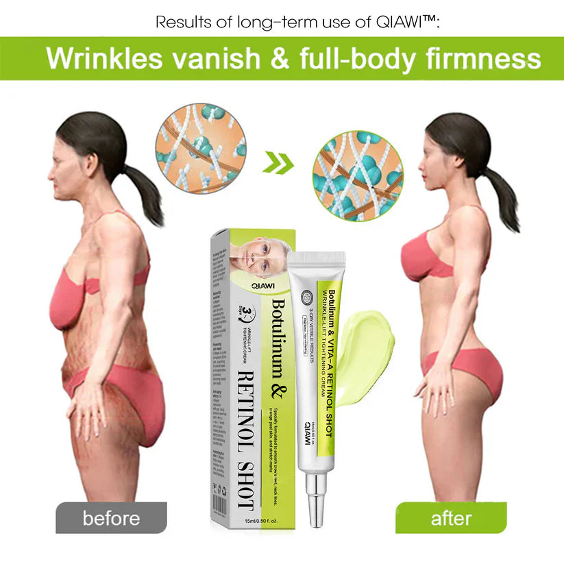 Final 3 Hours: 70%OFF🔥Botulinum & Vita-A Retinol Shot Wrinkle-Lift Tightening cream✨