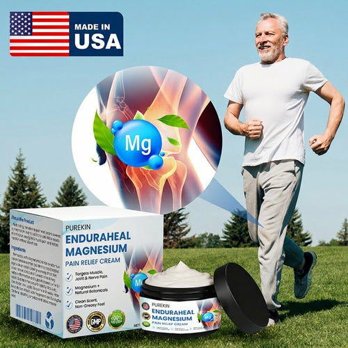 𝗣𝗨𝗥𝗘𝗞𝗜𝗡 𝐄𝐧𝐝𝐮𝐫𝐚𝐇𝐞𝐚𝐥 𝐌𝐚𝐠𝐧𝐞𝐬𝐢𝐮𝐦 𝐏𝐚𝐢𝐧 𝐑𝐞𝐥𝐢𝐞𝐟 𝐂𝐫𝐞𝐚𝐦 (Treats Arthritis, Neuropathy, Rheumatism, Sports Injuries & More)