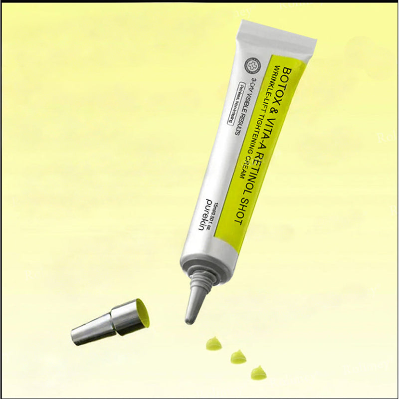 Purekin Advanced Peptide Botox-Style + Vita-A Retinol Lifting Renewal Cream