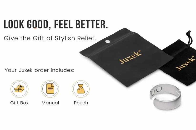 Juxek™ Magnetic Ring - Elegant Stainless Steel Ring - Magnet Rings