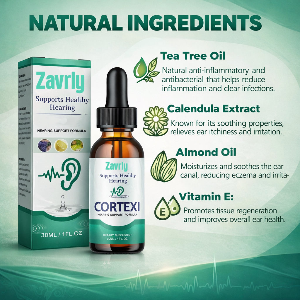 Zavrly Tinnitus Ear Drops for Clear Ears and Ultimate Comfort – Unlock Instant Relief from Tinnitus and Ear Discomfort🎶