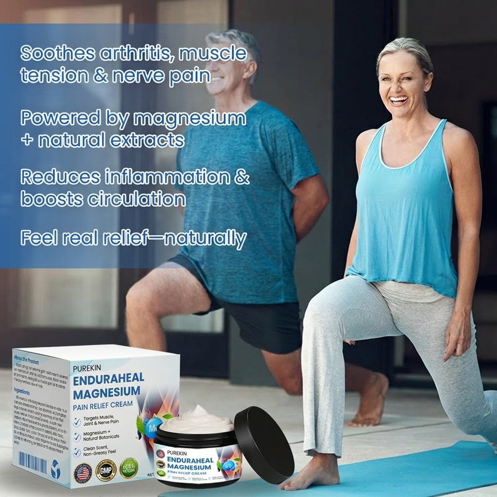 𝗣𝗨𝗥𝗘𝗞𝗜𝗡 𝐄𝐧𝐝𝐮𝐫𝐚𝐇𝐞𝐚𝐥 𝐌𝐚𝐠𝐧𝐞𝐬𝐢𝐮𝐦 𝐏𝐚𝐢𝐧 𝐑𝐞𝐥𝐢𝐞𝐟 𝐂𝐫𝐞𝐚𝐦 (Treats Arthritis, Neuropathy, Rheumatism, Sports Injuries & More)