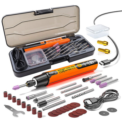 39pcs USB-Powered Electric Grinding & Polishing Tool Set