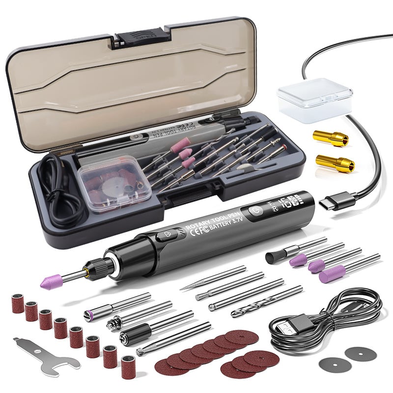 39pcs USB-Powered Electric Grinding & Polishing Tool Set