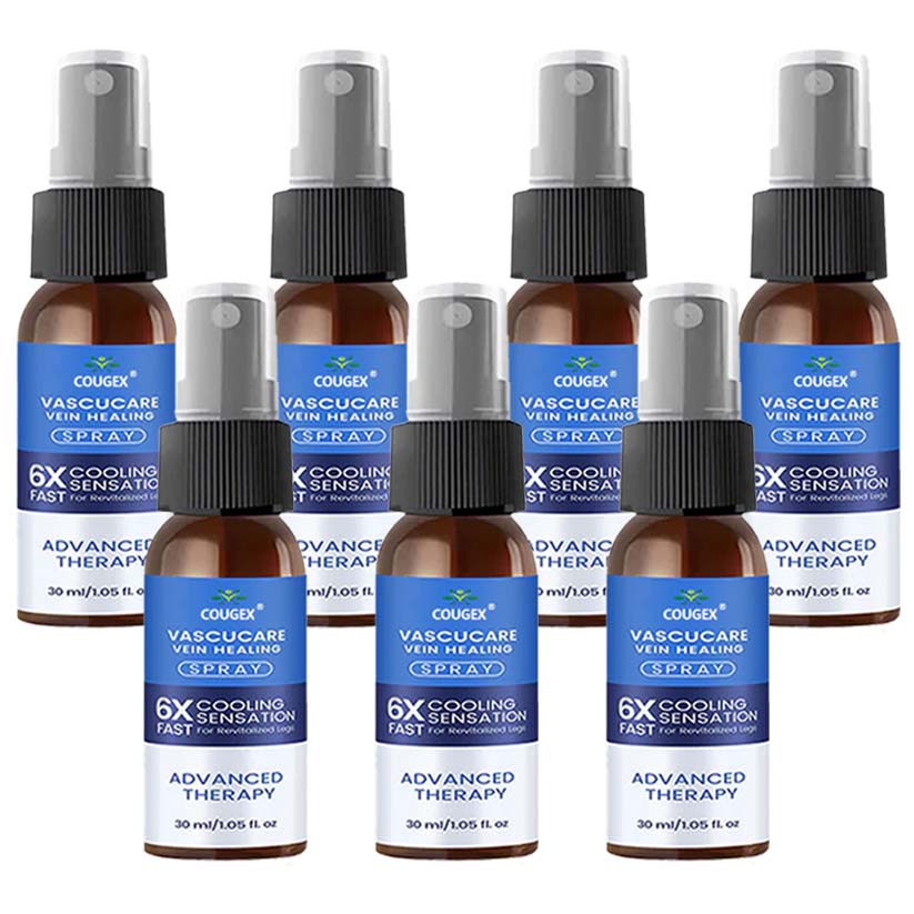 🇨🇦🏆COUGEX® VascuCare Vein Healing Spray(Designed for Varicose veins, Spider veins, Deep vein Thrombosis, Chronic venous insufficiency, Venous ulcers, Thrombophlebitis and other venous issues)