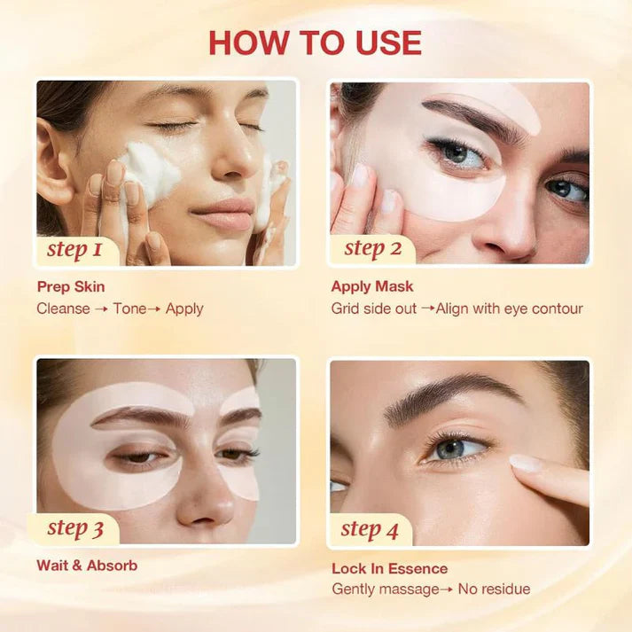 Eye Mask with Bio-Collagen, Peptide Complex & Vitamin C!