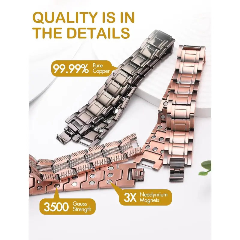 🔥LAST DAY 70% OFF-Copper Magnetic Power — Boost Circulation,Banish Fatigue