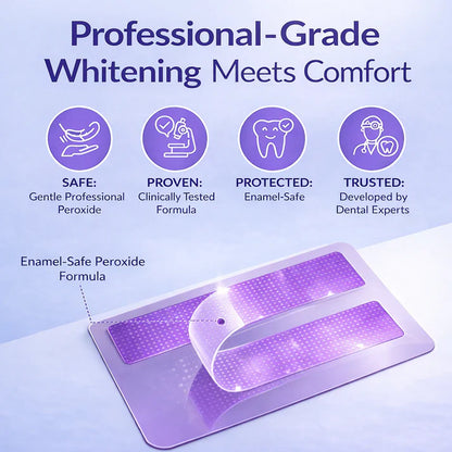 NEXISIFY Purple Teeth Whitening Strips