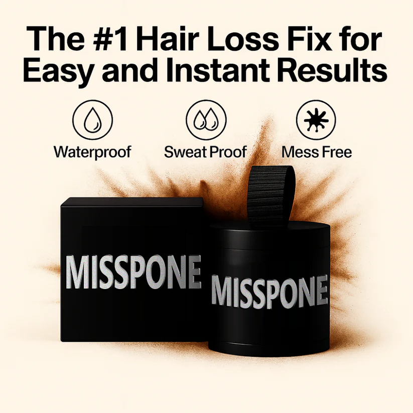 Misspone™ - Revive Your Hairline Powder