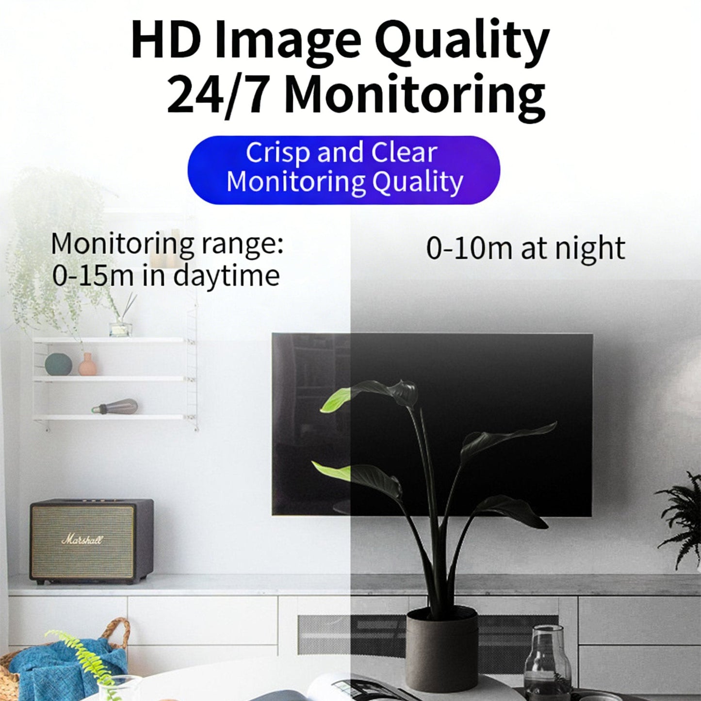 Smart Light Bulb-Style Surveillance Monitor✨