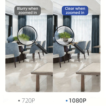 Smart Light Bulb-Style Surveillance Monitor✨