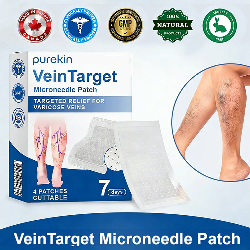 Purekin VeinTarget Microneedle Patch