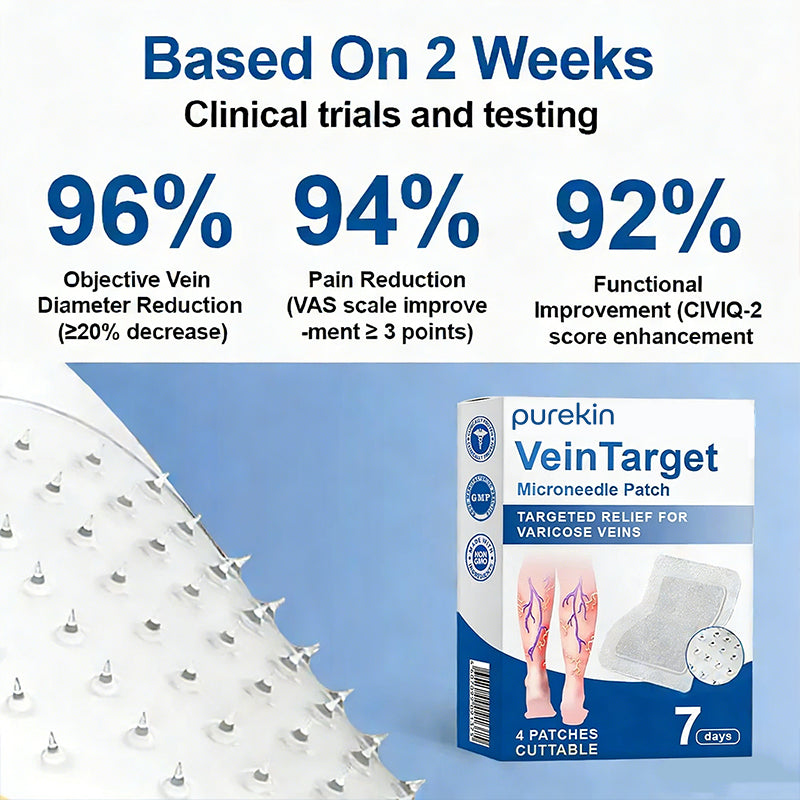 Purekin VeinTarget Microneedle Patch
