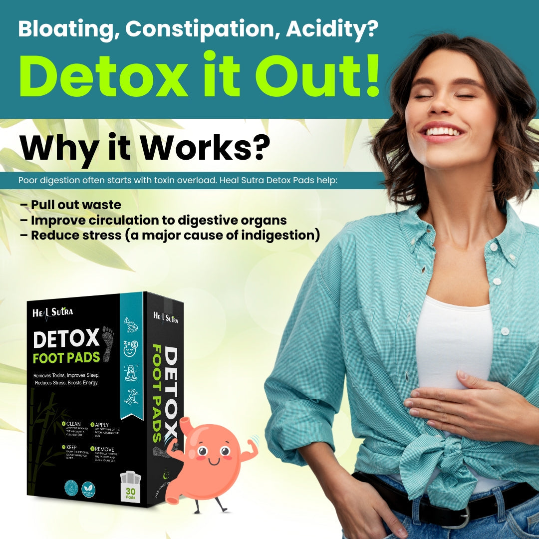 Detox Foot Pads - Restore Balance & Wellness (30 Pads)