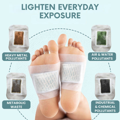 Detox Foot Pads - Restore Balance & Wellness (30 Pads)