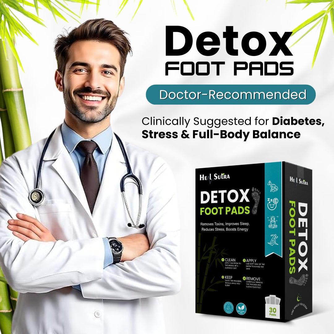 Detox Foot Pads - Restore Balance & Wellness (30 Pads)