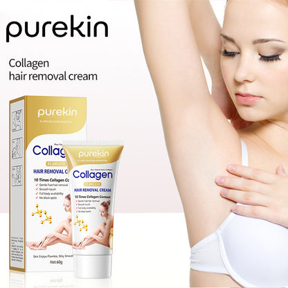 Purekin Collagen Gentle Hair Removal Cream