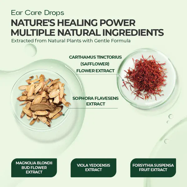 PUREKIN Ear Care Drops – Plant-Based Formula | FDA-Registered