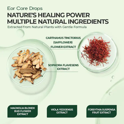 PUREKIN Ear Care Drops – Plant-Based Formula | FDA-Registered