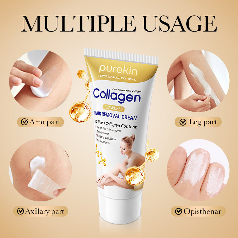 Purekin Collagen Gentle Hair Removal Cream