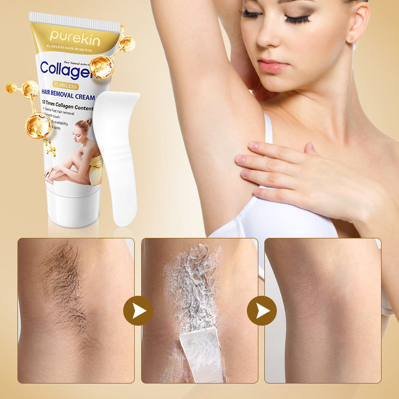 Purekin Collagen Gentle Hair Removal Cream