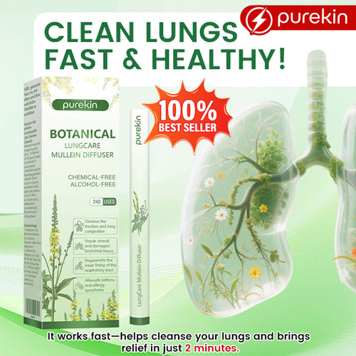 Purekin Botanical LungCare Mullein Diffuser