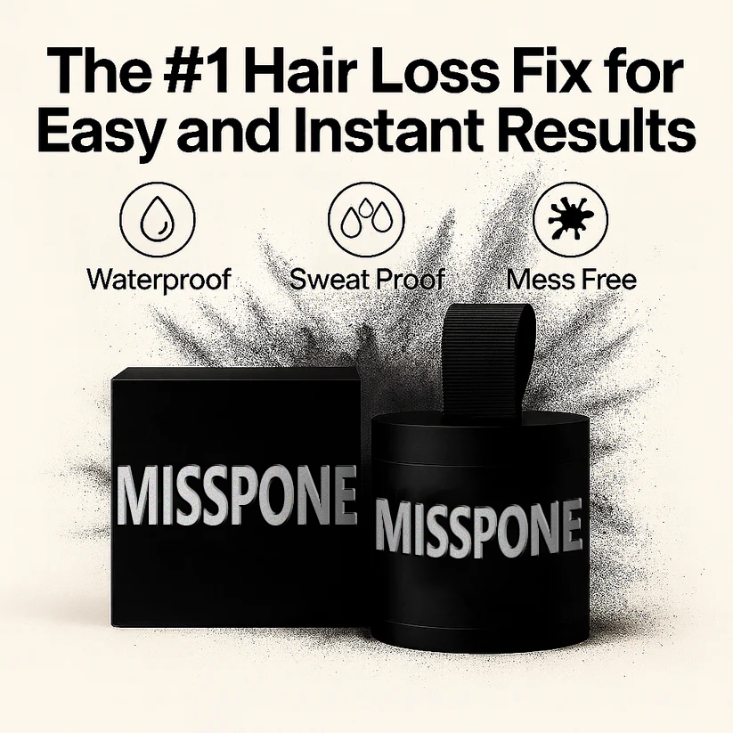 Misspone™ - Revive Your Hairline Powder