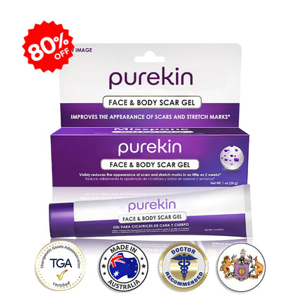 Purekin Scar Gel – Approved for Proven Scar Repair Visible Results, Healthier Skin, Renewed Confidence