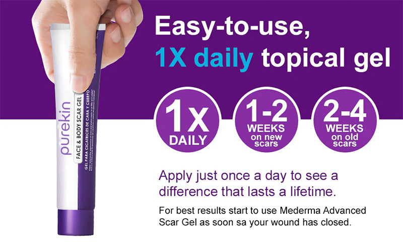 Purekin Scar Gel – Approved for Proven Scar Repair Visible Results, Healthier Skin, Renewed Confidence
