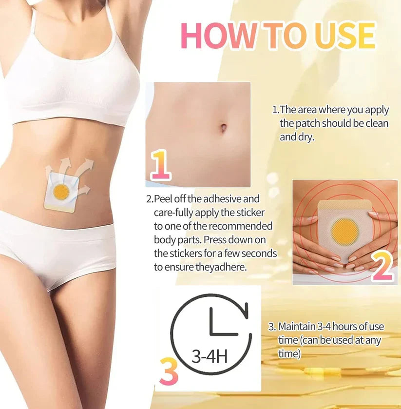 Slimoly™ Bee Poison Lymphatic Drainage Slimming Patches(10 Pieces)🐝